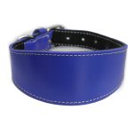 Leren windhonden halsband - Blauw - Afbeelding 2