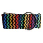 Martingale halsband zigzag