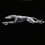 Windhonden Broche - Rennend